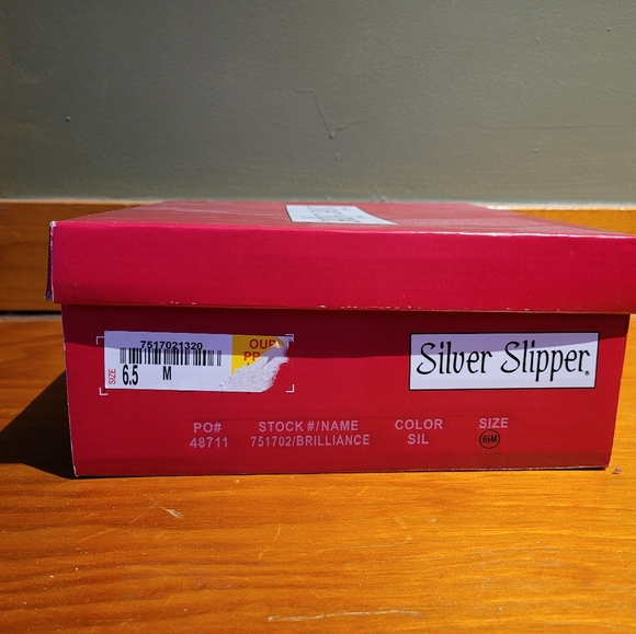 Silver Slipper Formal Heels - Picture 5 of 7